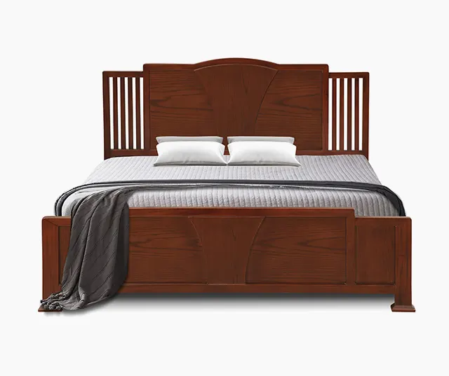 Une tête de lit avec du bois dépareillé